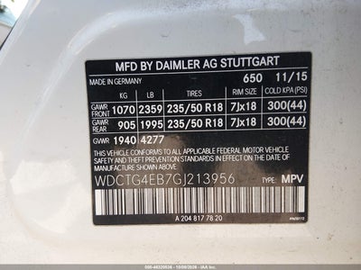 2016 MERCEDES-BENZ GLA 250 9