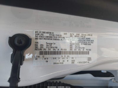 2016 FORD FOCUS 9