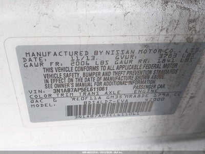 2014 NISSAN SENTRA 9