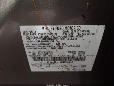 2014 FORD FLEX 9