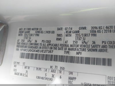 2014 FORD ESCAPE 9