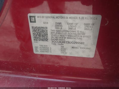 2018 CHEVROLET SILVERADO 1500 9