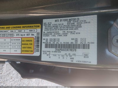 2018 FORD FUSION HYBRID 9