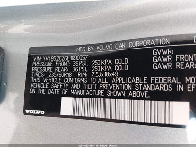 2014 VOLVO XC90 9