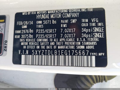 2014 HYUNDAI SANTA FE SPORT 9