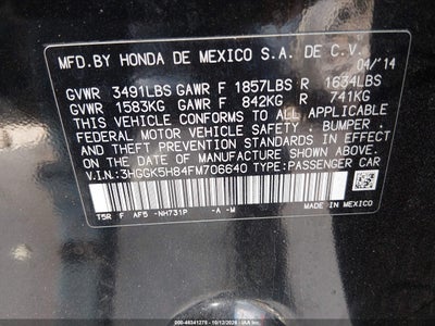 2015 HONDA FIT 9