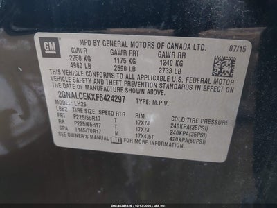 2015 CHEVROLET EQUINOX 9