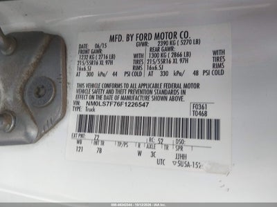 2015 FORD TRANSIT CONNECT 9