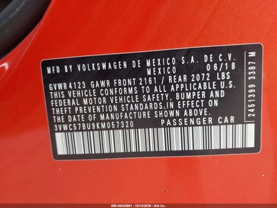 2019 VOLKSWAGEN JETTA 9