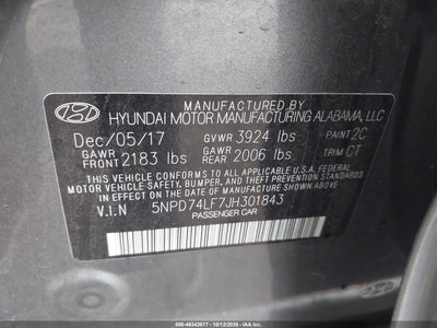 2018 HYUNDAI ELANTRA 9