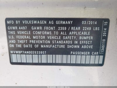 2014 VOLKSWAGEN CC 9