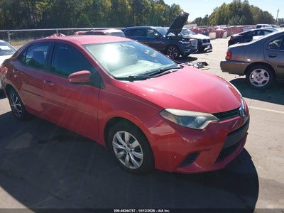 2014 TOYOTA COROLLA