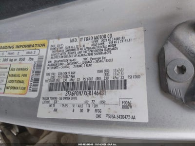 2016 FORD FUSION 9