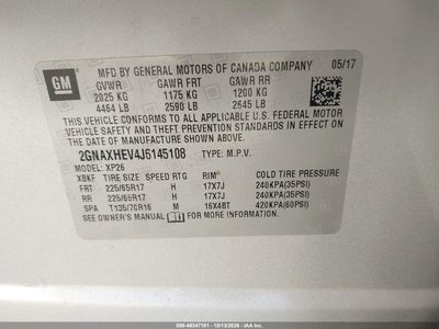 2018 CHEVROLET EQUINOX 9
