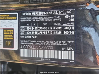 2020 MERCEDES-BENZ GLS 450 8