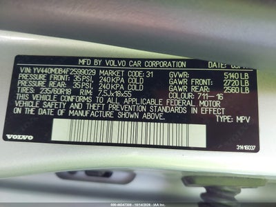 2015 VOLVO XC60 9