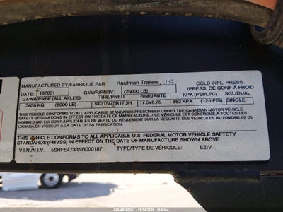 2022 KAUFMAN TRAILERS UNKNOWN 9