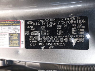 2016 KIA SOUL 9