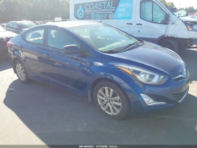 2016 HYUNDAI ELANTRA