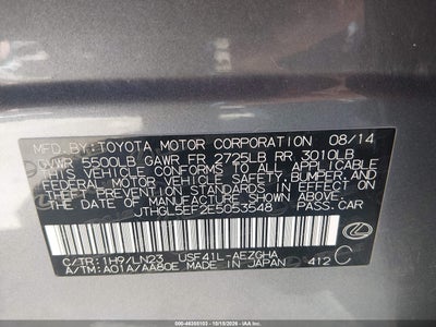 2014 LEXUS LS 460 9