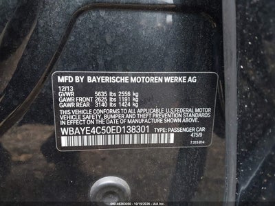 2014 BMW 740LI 9