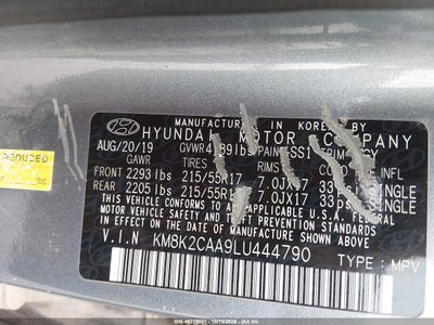 2020 HYUNDAI KONA 9