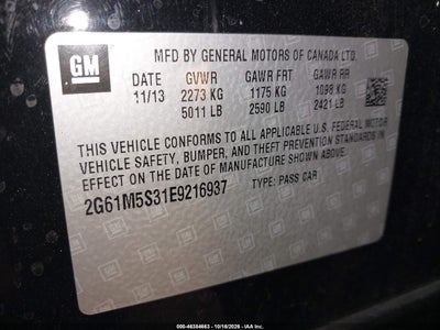 2014 CADILLAC XTS 9
