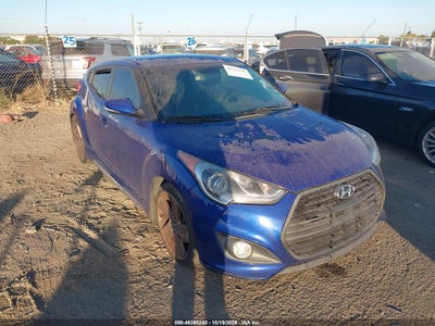 2013 HYUNDAI VELOSTER TURBO W/BLACK