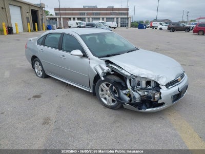CHEVROLET IMPALA LT V6 2011. Lot# 20205840. VIN 2G1WB5EK5B1320152. Photo 1