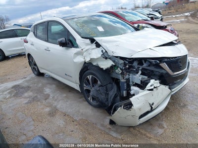 NISSAN LEAF 2019. Lot# 20220339. VIN 1N4BZ1CP7KC317701. Photo 1