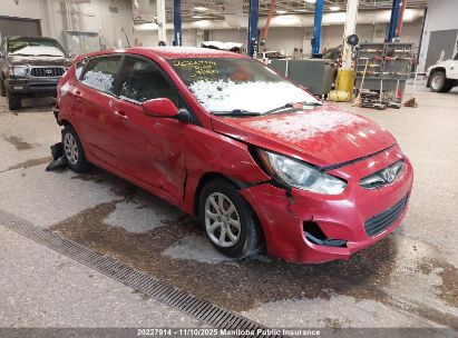 KMHCT5AE4EU148871 HYUNDAI ACCENT Photo 1