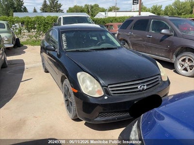 INFINITI G35X PREMIUM 2006. Lot# 20249398. VIN JNKCV51F26M603420. Photo 1