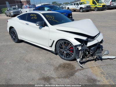 INFINITI Q60 RED SPORT I-LINE 3.0T 2021. Lot# 20250583. VIN JN1FV7LL9MM560482. Photo 1
