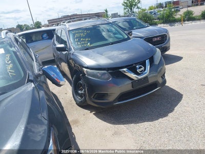NISSAN ROGUE 2016. Lot# 20251036. VIN 5N1AT2MV5GC804120. Photo 1