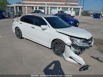 HONDA ACCORD TOURING V6 2017. Lot# 20252183. VIN 1HGCR3F90HA800055. Photo 1