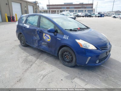 TOYOTA PRIUS V 2012. Lot# 20253876. VIN JTDZN3EU3C3133487. Photo 1