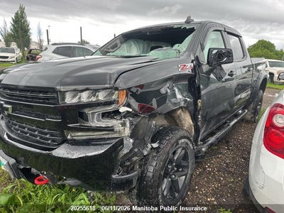 CHEVROLET SILVERADO 1500 LT TRAIL CC 2021. Lot# 20255618. VIN 1GCPYFED7MZ317121. Photo 1