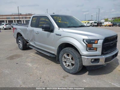 FORD F150 XLT SUPERCAB 2016. Lot# 20255798. VIN 1FTFX1EF7GFB47657. Photo 1