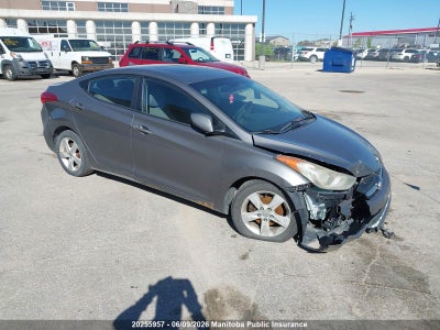 HYUNDAI ELANTRA 2012. Lot# 20255957. VIN 5NPDH4AE6CH072243. Photo 1