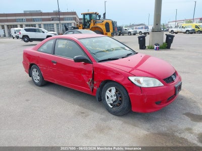 HONDA CIVIC 2005. Lot# 20257695. VIN 1HGEM22295L808312. Photo 1