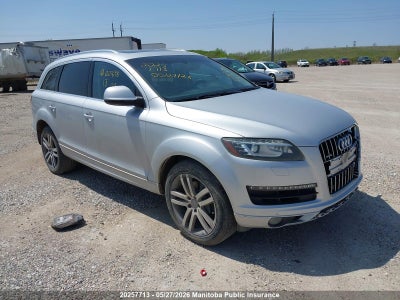 AUDI Q7 V6 2013. Lot# 20257713. VIN WA1CGCFE4DD007698. Photo 1