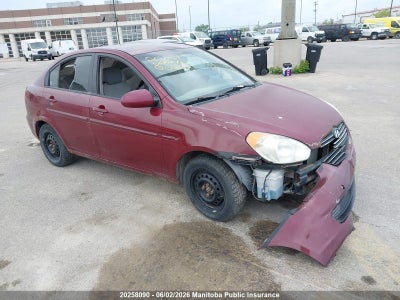 HYUNDAI ACCENT 2006. Lot# 20258090. VIN KMHCN45CX6U012632. Photo 1