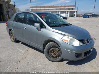 NISSAN VERSA 2007. Lot# 20258352. VIN 3N1BC11E07L412323. Photo 1