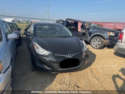 HYUNDAI ELANTRA 2015. Lot# 20258494. VIN 5NPDH4AE6FH555736. Photo 1