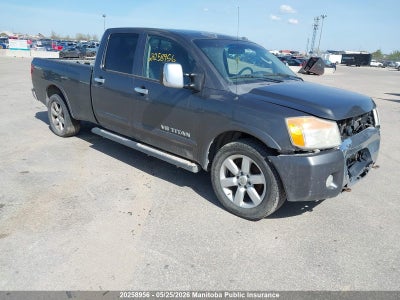 NISSAN TITAN 5.6 LE CREW CAB 2008. Lot# 20258956. VIN 1N6AA07F28N303823. Photo 1