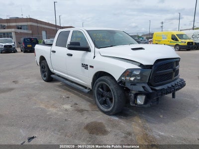DODGE RAM 1500 EXPRESS CREW CAB 2019. Lot# 20259239. VIN 1C6RR7KT4KS748441. Photo 1