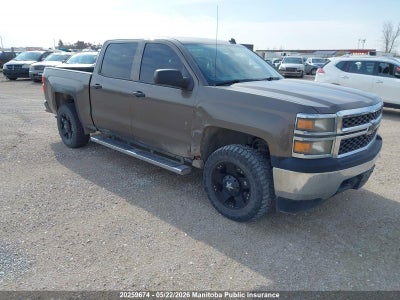CHEVROLET SILVERADO 1500 WT CREW CAB 2014. Lot# 20259674. VIN 3GCUKPEC8EG484302. Photo 1