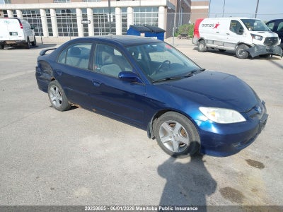 HONDA CIVIC SI 2004. Lot# 20259805. VIN 2HGES16804H913881. Photo 1
