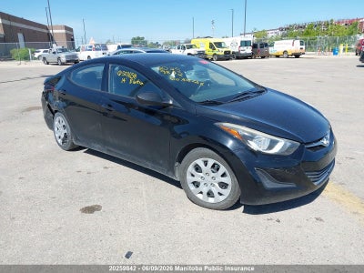 HYUNDAI ELANTRA 2014. Lot# 20259842. VIN 5NPDH4AE7EH503658. Photo 1