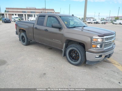 CHEVROLET SILVERADO 1500 LT DOUBLE CAB 2014. Lot# 20260229. VIN 1GCVKREC9EZ380420. Photo 1